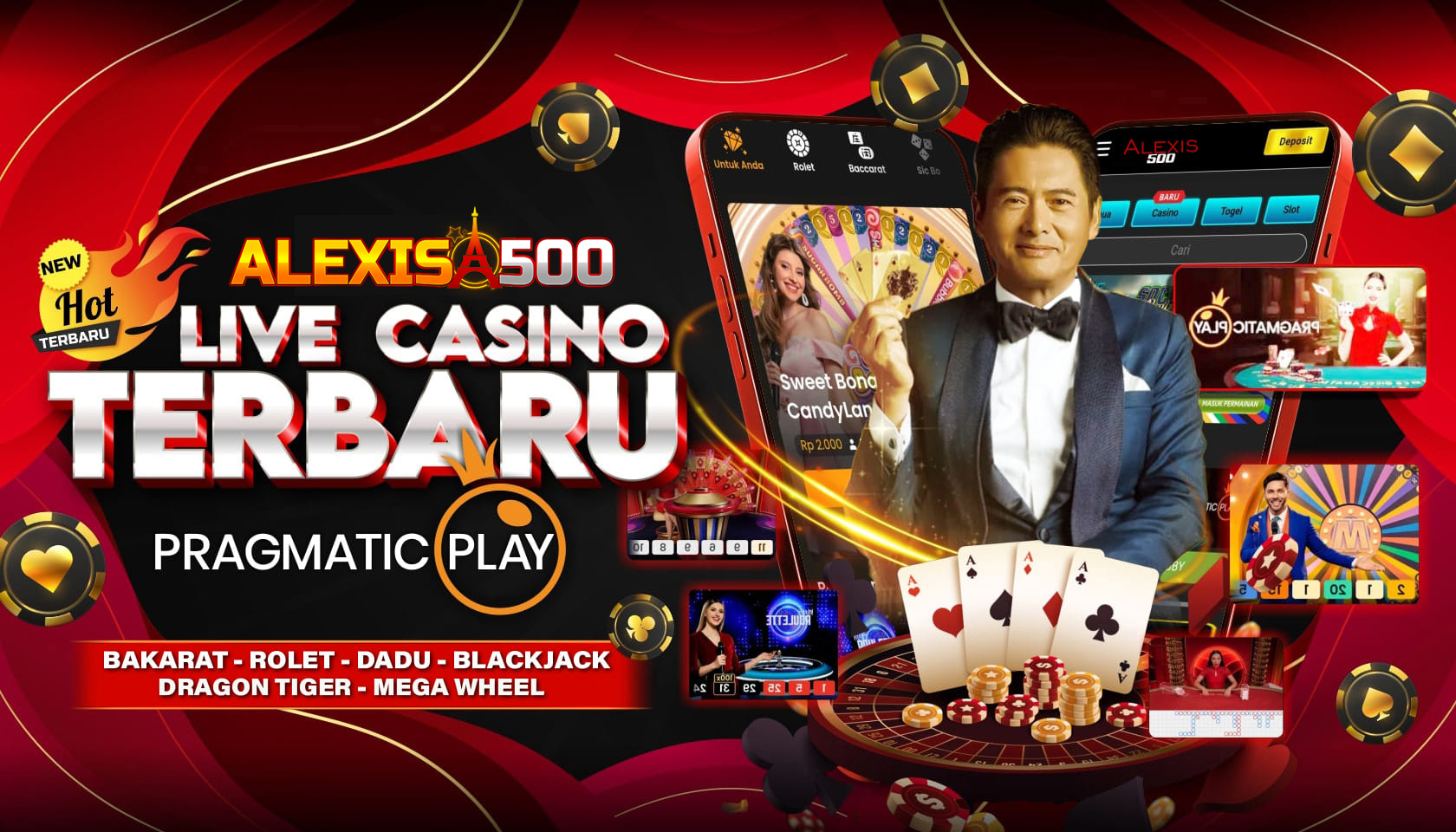 ALEXIS500 Penyedia Permainan Judi Casino Online Terpercaya